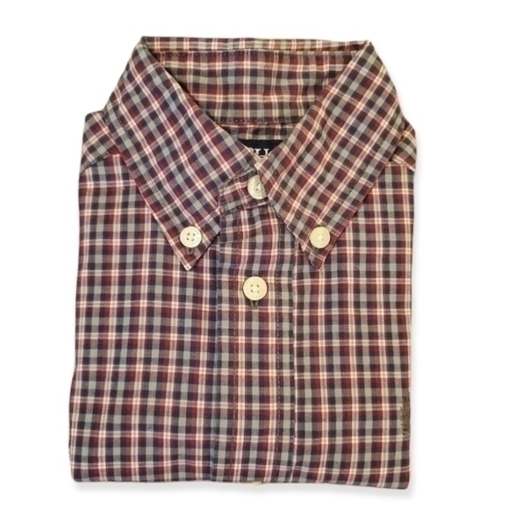 Chaps plaid button down shirt
